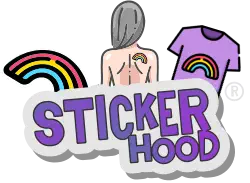 Logo Stickerhood Sticker DeinVereinsshop Shop Vinylsticker Textilsticker