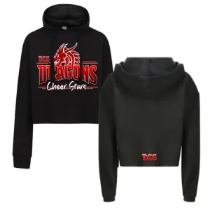 DCS Dragon CheerStars Cheersport Training Sport Cheerleading Team Verein Cropped Hoodie Flyerhoodie