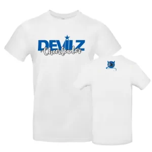 Devilz Cheerleader Gotha Shirt White