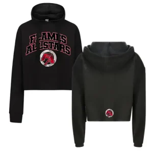 Flames FA Cheerleader Flyer Hoodie Training Haar