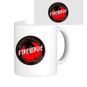 Danndorf Firebirds Cheerleader Tasse Keramik Kaffeetasse