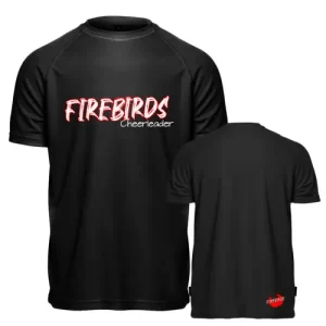Firebirds Cheerleader Trainingsshirt Cheersport Funktionsshirt Cheerleading Polyester Sport Training