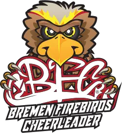 Bremen Firebirds Cheerleader