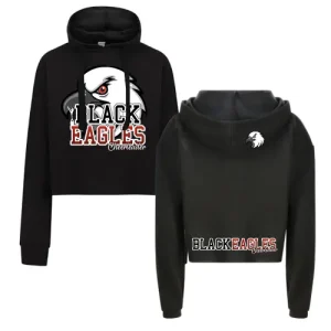 BEC Black Eagles Cheerleader Mergentheim Cheersport Training Sport Cheerleading Team Verein Cropped Hoodie Flyerhoodie