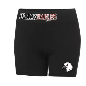 Black Eagles Cheerleader Mergentheim Pro Shorts Women Black