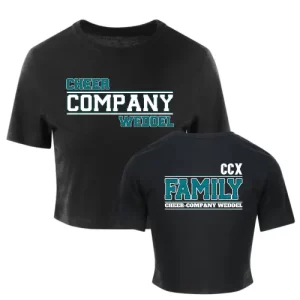 Cheer Company Weddel CCX Cropped Shirt Black