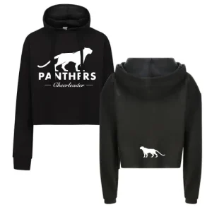 Panthers Cheerleader Obertraubling Flyer Flyerhoodie Hoodie Black Schwarz