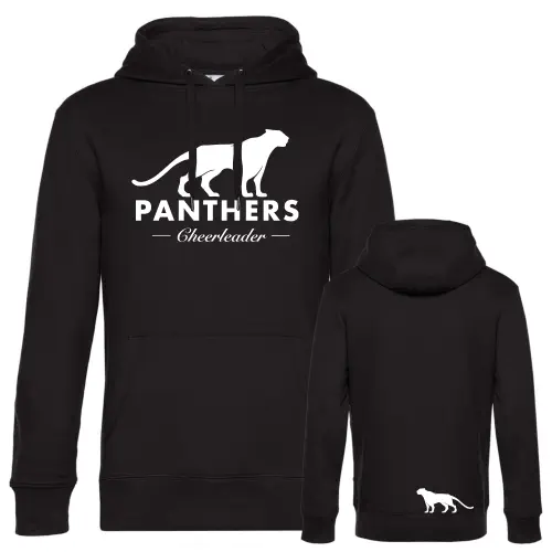 Panthers Cheerleader Obertraubling Hoodie Pullover Black Teamwear