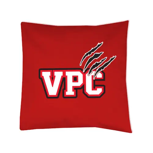 V-Town Panthers Cheerleader Vachendorf Kissen Red Pillow