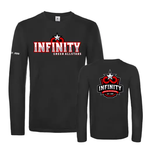 Infinity Cheer Allstars Plattenhardt Longsleeve Shirt Long Black
