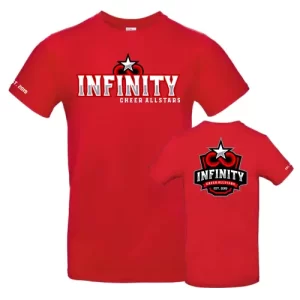Infinity Cheer Allstars Plattenhardt Shirt Red Rot