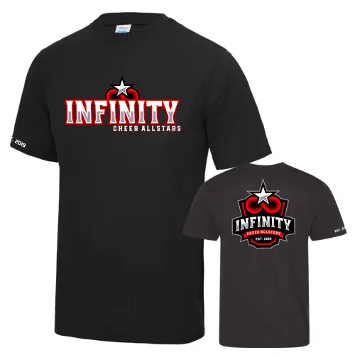 Infinity Cheer Allstars Plattenhardt Collegejacke Jacke Shirt Black