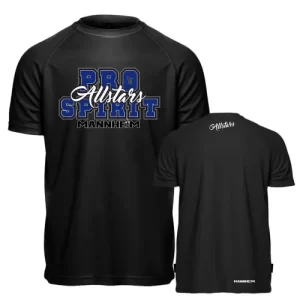 Pro Spirit Allstars Mannheim PSA Trainingshirt Shirt Training Black