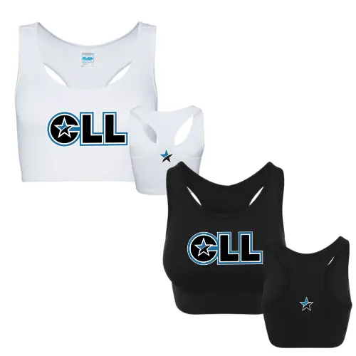 CLL Cheer Label Langenfeld Bra Sportbra Black White