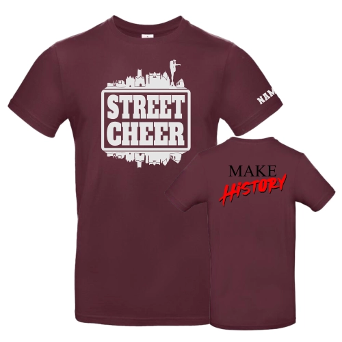 Street Cheer Neuss Shirt Burgundy