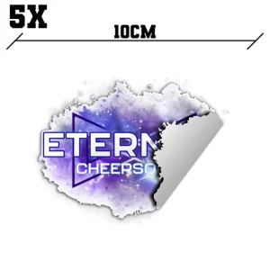 Eternity Cheersquad Sticker Vinyl Auto Logo Cheer