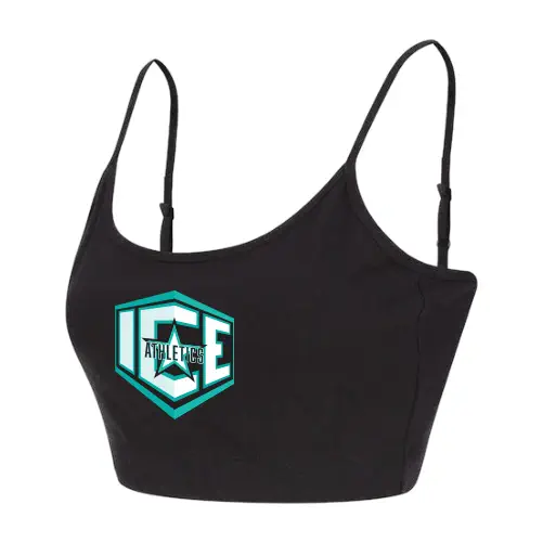 ICE Athletics Cropped Top Shirt Cheer Training