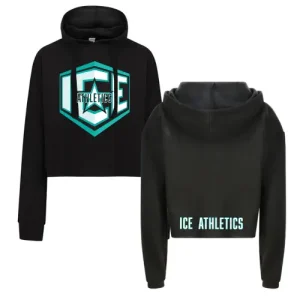 ICE Athletics Cheerleader Cheersport Training Cheerleading Sport Team Verein Cropped Hoodie Flyerhoodie