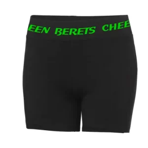 GBC Green Berets Cheerleader Pro Shorts Training Women Kids Cheersport