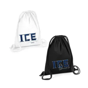 ICG Icequeens Garmisch Pom Bag Black White Cheersport Training