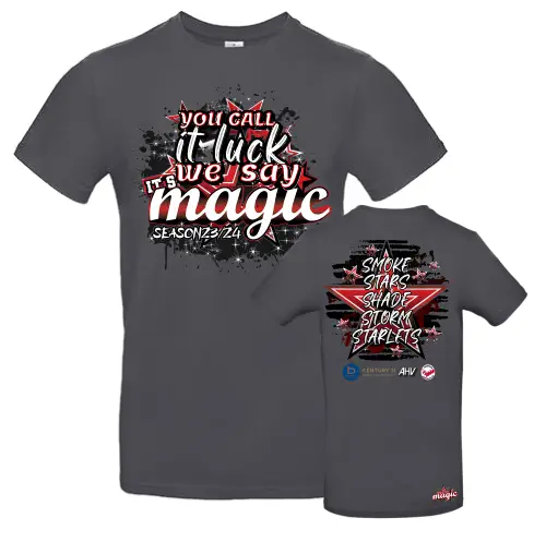 Magic Cheerleader Burghausen Saisonshirt Shirt Dark Grey