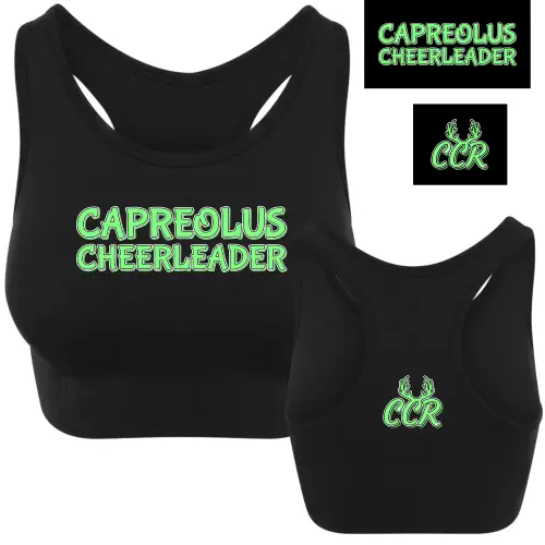 CCR Capreolus Cheerleader Cheersport Cheerleading Training Sport Sport Bra BH