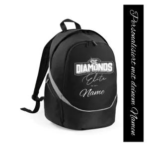 Diamonds Elite Cheersport Training Sport Cheerleading Rucksack Personalisiert