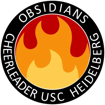 USC Heidelberg Obsidians Cheerleader