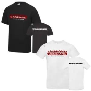 USC Heidelberg Obsidians Cheerleader Training Sport Cheersport Shirt V2