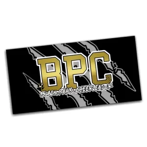 BPC Black Paws Cheerleader Cheersport Training Sport Cheerleading Banner Meisterschaften