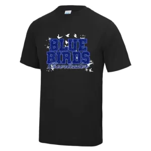 Blue Birds Cheerleader FC Hertha Rheidt Cheerleading Cheersport Training Sport T-Shirt