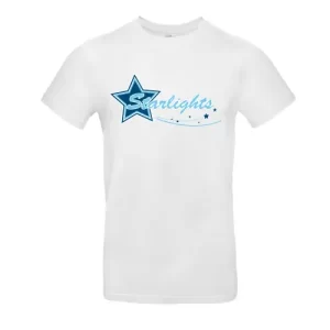 TSB Ravensburg Stars Cheerleader Cheersport Training Sport Cheerleading T-Shirt White Starlights