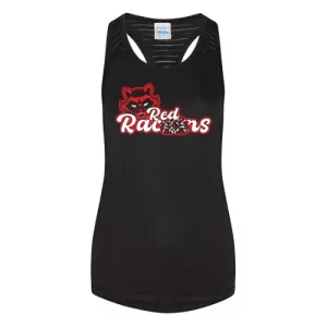 Red Racoons Cheerleader Cheersport Training Sport Cheerleader Women's Cool Smooth Workout Vest