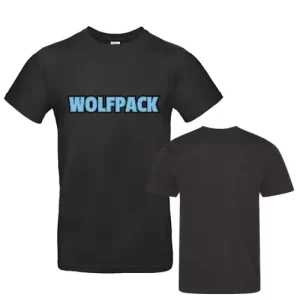 Wolfpack Cheerleader Cheersport Training Sport Cheerleading Schriftzug Shirt