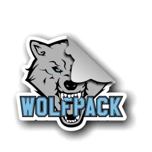 Wolfpack Cheerleader Cheersport Training Sport Cheerleading Sticker