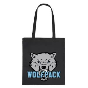 Wolfpack Cheerleader Cheersport Training Sport Cheerleading Cotton Bag