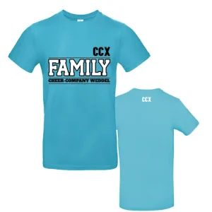 CCX Family Cheer Company Weddel Cheersport Training Cheerleading Sport Shirt White