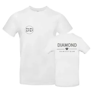 Diamond Danceteam Cheersport Cheerleader Dance Performance Cheer Training Sport Team Shirt