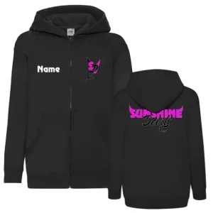 Sunshine Devils Cheerleading Cheersport Training Team Sport Cheerleader Hooded Sweatjacke