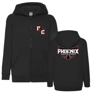 Phoenix Cheerleader SSK Kerpen Cheersport Cheerleading Training Team Sport Jacke Hooded Sweatjacke