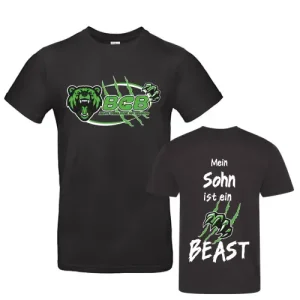 BCB Beasts Cheerleader Bernburg Cheersport Cheerleading Training Sport Team Fan Shirt