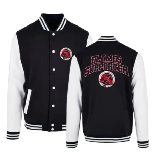 FA Flames Allstars Cheelreader Cheerleading Cheersport Sport Training Team Training Collegejacke