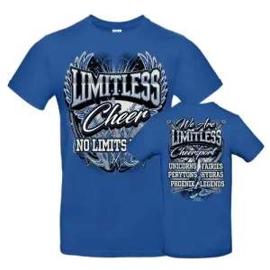 LCS Limitless Cheersport Cheersleading Cheerleader Sport Team Training Saisonshirt