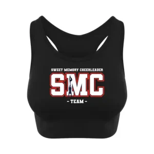 SMC Sweet Memory Cheerleader Cheersport Cheerleading Sport Team Training Sport Bra