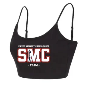 SMC Sweet Memory Cheerleader Cheersport Cheerleading Sport Team Training Cropped Top