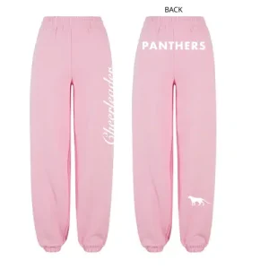 SVO Panthers Cheerleader Cheersport Cheerleading Sport Training Team Jogginghose Pink